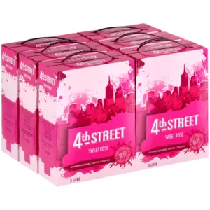 The fresh and fruity appeal of this naturally sweet, bag-in-a-box rosé is intended for enjoyment whether served thoroughly chilled or over ice.