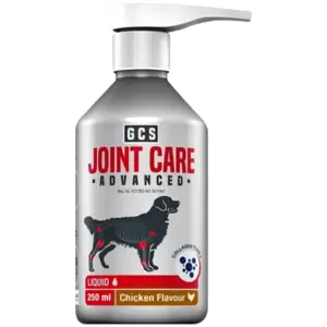 A joint care liquid designed to manage pain and inflammation while repairing and regenerating joint health in your dog.  This highly palatable, chicken-flavoured liquid makes it easy for you to take good care of your pet.