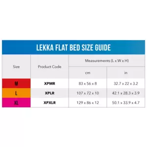 Rogz Large Navy Lekka Flat Dog Bed