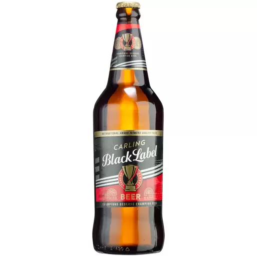 Carling Black Label Beer Bottle 77 x 12 x 750ml