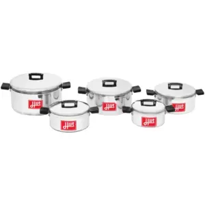 Hart J7 Aluminium Stewpan Set 10 Piece