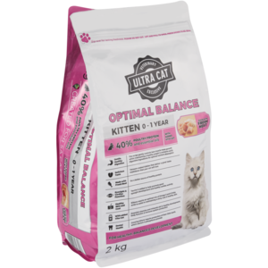 The secret to kittens growing into healthy young cats is high-quality kitten food. This optimal balance kitten food contains high-quality protein in a nutritionally balanced diet, with taurine and Vita-Cat added to provide kittens with all of the vital vitamins and minerals they require as they grow.