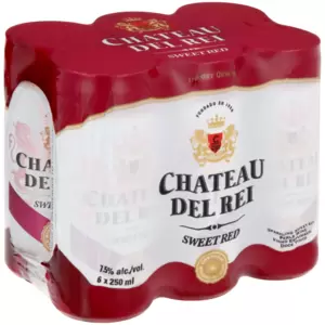 Stay refreshed anywhere, anytime with this sweet red perlé wine. With light bubbles and a delightfully sweet taste, this lightly sparkling wine in a can makes sharing moments much easier to enjoy.