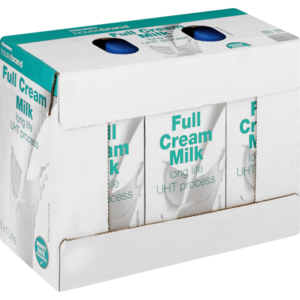 High quality UHT Longlife Full Cream Milk.