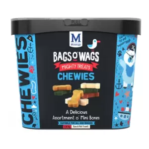 This assortment of dog chewies offers a variety of flavours and textures that dogs love. These treats provide essential vitamins and minerals, promoting overall health and dental care.