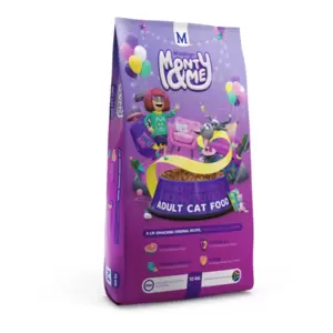 Feed your feline a meal that does much more than keep them full and satisfied with an adult cat food with protein, fat, vitamins A and C, minerals and taurine. Balanced and delicious, this complete meal strengthens the immune system and supports a healthy heart and eyes.
