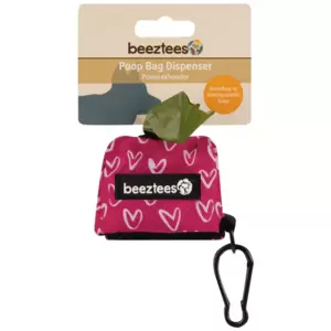 Making walking your dog easy and hassle-free, this highly effective and stylish pink bag dispenser makes scooping poop and cleaning up after your pet a breeze. With strong biodegradable poop bags included, this dispenser securely straps to your wrist for ease of use.