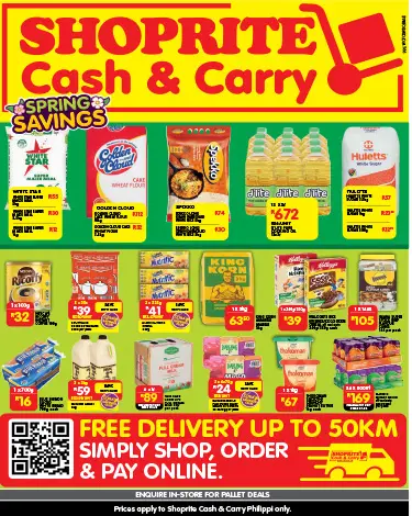 Shop Specials at Western Cape Shoprite Cash &amp; Carry