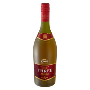 KWV 3 is the start of KWV's amazing voyage into brandy. This pot still blended, double distilled brandy is for people who want to finish strong. Best enjoyed with cola and ice