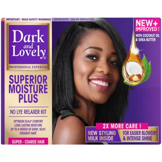 Dark and Lovely Super-Coarse Hair No Lye Relaxer Kit 12 x 1s