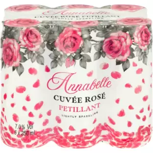 This sweet rosé features tropical fruit aromas with hints of strawberry, florals, and spice. Its soft, smooth texture reveals vibrant tropical notes, subtle strawberry sweetness, and a delicate floral complexity, finishing with a touch of spice.