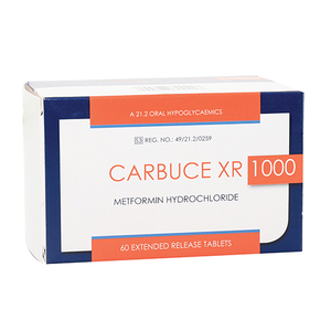 Glucophage xr 1000 mg online