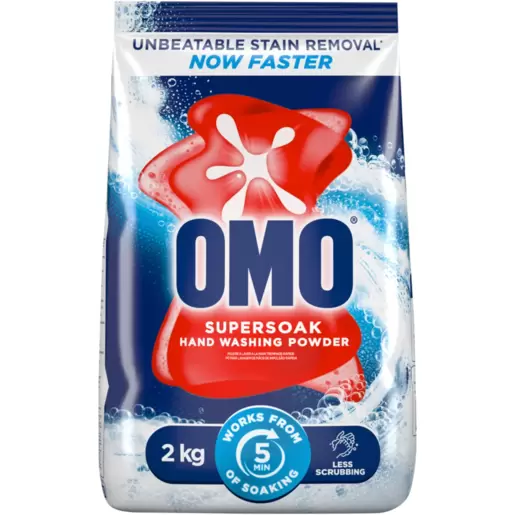 OMO Supersoak Hand Washing Powder 2kg | Washing Powder