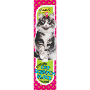 Scratching promotes healthy nail growth, tones your feline's muscles and can even help to alleviate stress. This double sided scratching block is disposable for your convenience, while providing your cat with a suitable and safe surface to satisfy his scratching instinct.