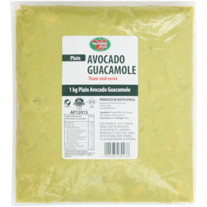 Create your own guacamole in the convenience of your own kitchen. This is the perfect addition to enhance your dishes and add a touch of avocado goodness at any time.