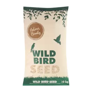 Feed your bird quality seeds from Nature's Bounty.