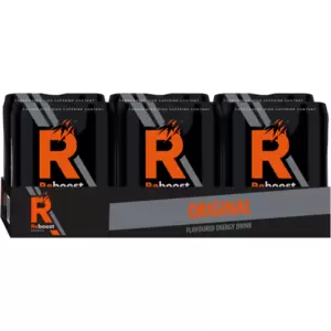 Power up your life with Reboost Energy Original Flavoured Energy Drink. This carbonated beverage is perfect before a run, a game of soccer, a pilates class or when you want to stay alert and energised.