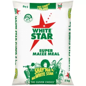 The clever choice when it comes to maize meal. Quick and easy to cook with a fluffy, rich and tasty texture, White Star is a great source of energy, vitamin A, folic acid, iron, four B-vitamins and zinc. A highly versatile meal that can be used in a wide variety of traditional meals, starters and desserts.
