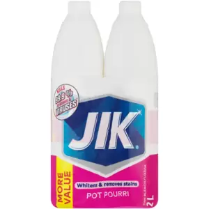 JIK Pot Pourri, for stain removal and whitening while also killing germs.