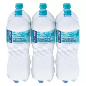 A fantastic way to quench your thirst, this natural spring water is sourced from an underground spring. Fortified with minerals from the earth, this sparkling water is lightly carbonated before bottling.