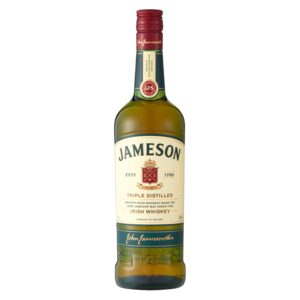 A smooth triple-distilled Irish whiskey.