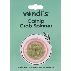 Ensure your cat feels safe, relaxed, and stress-free with a catnip crab spinner. This tasty, natural remedy boosts mood, cognitive health, and dental health, making it essential for restless cats of all ages.