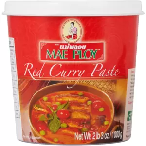 Make the most delicious curries with this  authentic Thai red curry paste. It adds a wonderful flavour and colour to any curry dish.