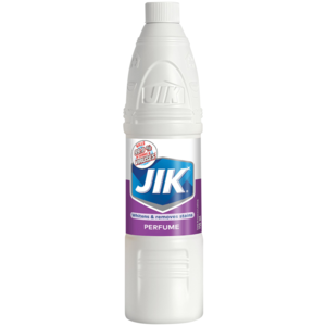 Jik thin bleach has a triple-action formula which whitens, removes stains and kills germs.