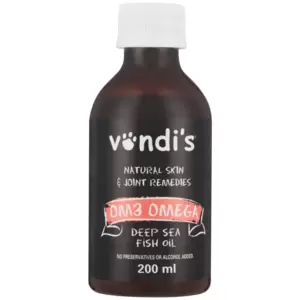Containing a high percentage of omega 3, this product is alcohol-free and contains no added preservatives. It has anti-inflammatory properties that help improve your pet’s skin and coat health.