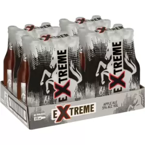 This apple-flavoured energy drink is more than just a vehicle for caffeine and taurine. It's a perfectly balanced apple ale with 5% alcohol and 100% flavour.