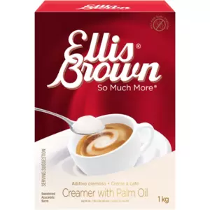Enhance the flavour of your hot beverages with a touch of creaminess by adding this delightful creamer. Infused with palm oil, it provides a luxurious and creamy texture to your coffee and tea.
