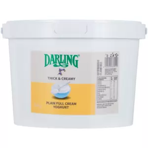 A great choice for hotels and guest houses, this delicious, plain, full cream yoghurt is a great addition to a breakfast buffet. Add it to fruit smoothies or serve with fruit salad as a healthy alternative to ice cream.