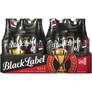 Carling Black Label Beer Bottles 24 x 330ml 