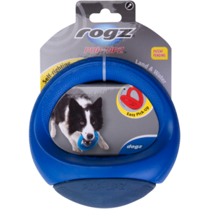 Keeping your pooch happily entertained in the park and on the beach, this fetch toy is easy to spot and simple to grip. With a unique design and an eye-catching colour, this quality toy pops upright on land and in the water, making it easy for both you and your pooch to pick up.
