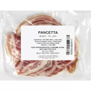 Tasty and flavoursome pancetta is great to add to your cooking, this pork belly meat is packed with delicious flavours for your whole family to enjoy.