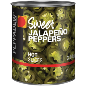 Sliced for your convenience, enjoy these hot jalapeno slices. They are the perfect hot and flavourful spiciness to add a dash of heat to your dishes.