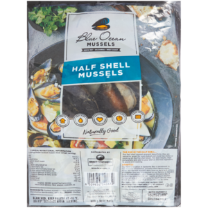 Well-developed and grown in nutrient-rich waters to produce the highest quality. These half shell mussels are a delight with its decadent flavour and a long shelf-life, that makes it really convenient.