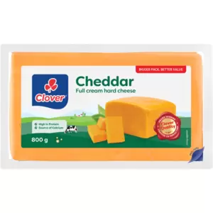 This block of full cream hard cheese offers a rich, creamy taste perfect for sandwiches, lunch boxes and toasted melts. High in protein and a good source of calcium, it melts beautifully and pairs well with various dishes. Ideal for grating over pasta or slicing for snacks, it’s a versatile addition to any kitchen.