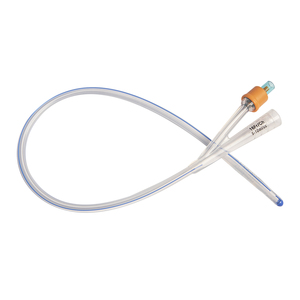 Akacia Foley Catheter 100% Silicone FG18 5-10ml (Pack of 3) main image 0