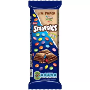 A wonderful sweet snack with lovely smooth and crunchy textures has come from a partnership between two different popular South African confectioneries.