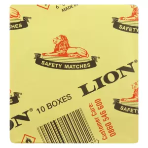 Light up your way with these safety matches that can be either used to light up a fire or a candle. Use responsibly.