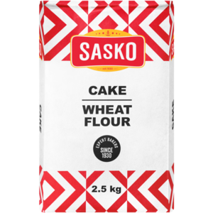 Let the utensils fly and cakes bake with this big bag of South Africa's favourite cake wheat flour.