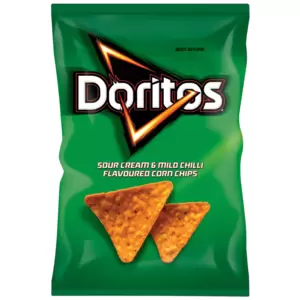 With intense flavours, full-on crunch and a triangular shape to load with dip, Doritos are the great tasting bold snack.