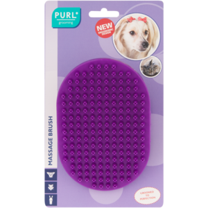 Featuring a new ergonomic design, this massage brush is perfect for use on dogs, cats, horses, rabbits and more. It's ideal for everyday use and ensures a comfortable grooming experience for your pet.