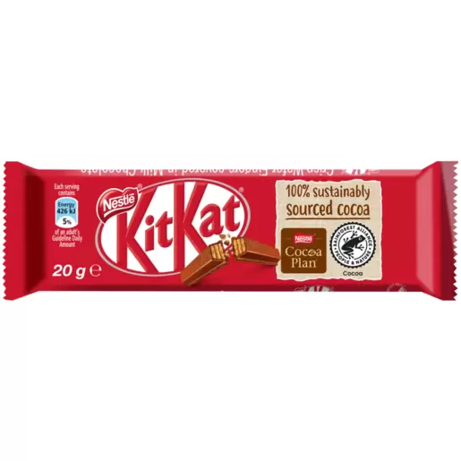 KitKat 2 Finger Chocolate Bar 20g
