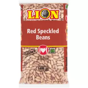 Lion Red Speckled Beans are delicious and versatile, featuring a distinctive red speckled appearance and rich flavour. A source of protein and fibre, they're perfect for soups, stews, salads or side dishes.