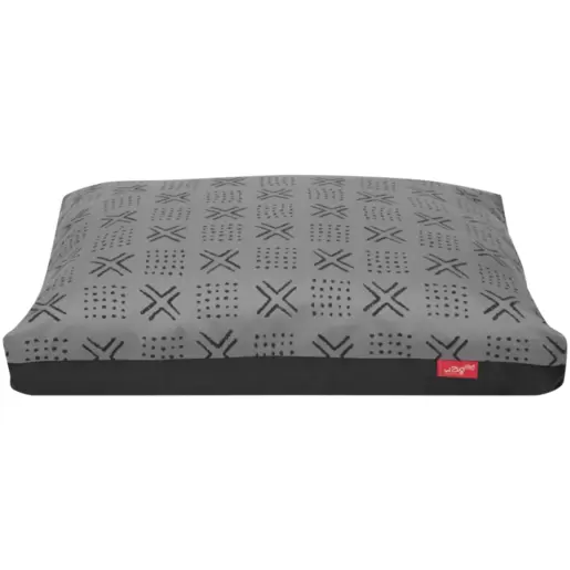 Wagworld Extra Large Grey Cross Futon Dog Bed