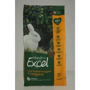 Burgess Excel Adult Rabbit Nuggets With Oregano 1.5kg